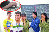 无臂少年学计算机专业