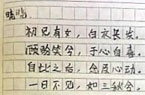 小学生文言文情书走红