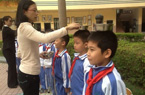 小学期中考顶碗 10秒合格