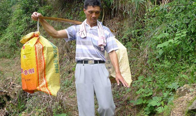 葉興旺老師
低嶺是祁門縣交通最不發達的自然村,村民祖祖輩輩過著靠山吃山的日子。這裡至今未通公路,村民出行靠徒步。崎嶇坎坷的山道,常常因暴雨、泥石流、積雪等,被封得嚴嚴實實。鄉裡多次選派進低嶺教學點的教師,都因無法忍受惡劣環境、艱苦條件而離開。
1983年9月,眼看著低嶺教學點面臨關閉、孩子面臨失學,從部隊復員回鄉已被鄉政府聘為補貼制干部的葉興旺,主動請纓到低嶺,當起了民辦教師,月工資23元。從此他再也沒有離開低嶺。