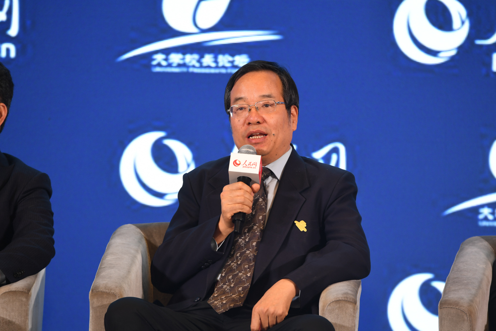陝西師范大學副校長黨懷興。人民網記者 翁奇羽 攝