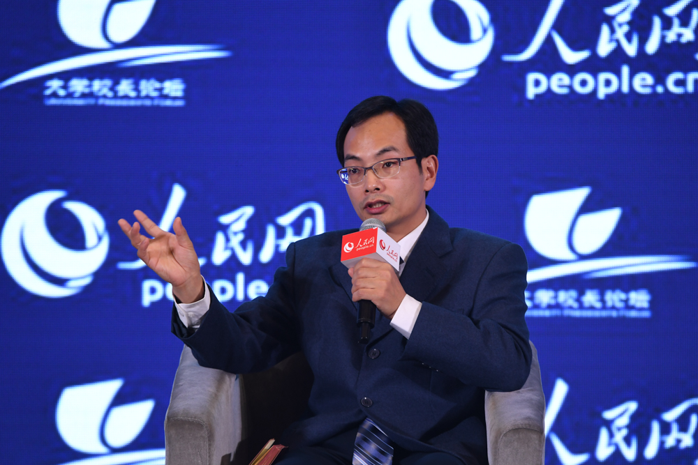 西北師范大學副校長王頂明。