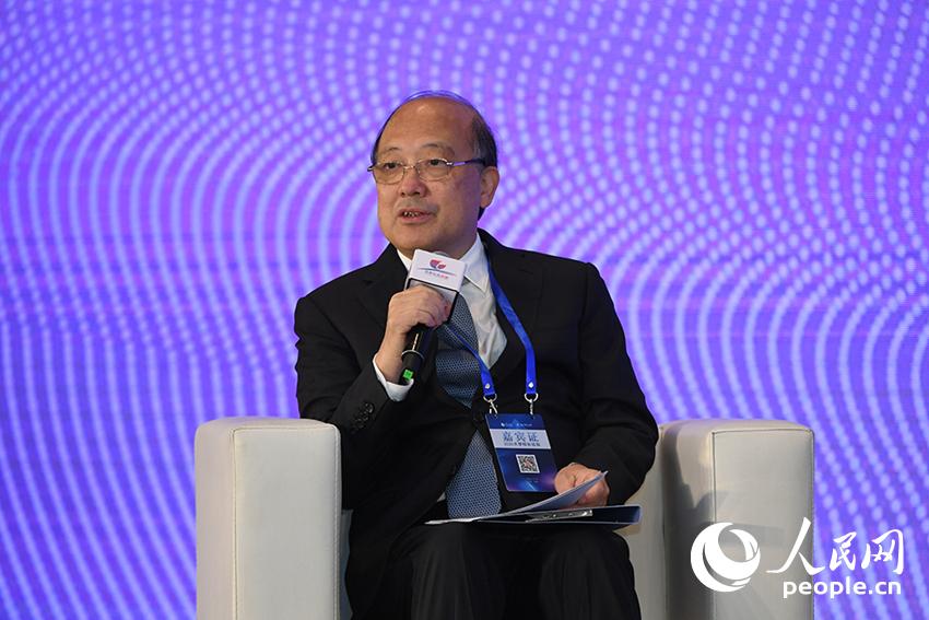 中國科學院院士、南方科技大學原校長陳十一。人民網記者 翁奇羽 攝