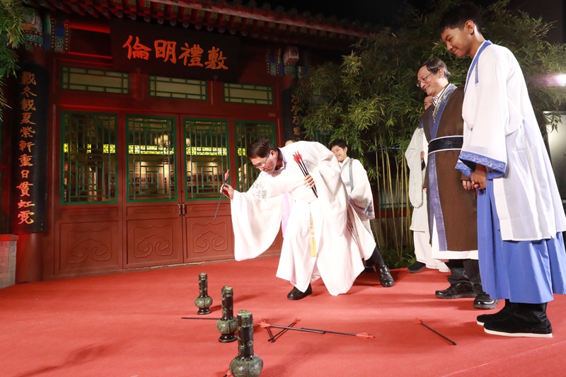 府學小學沉浸式“癸卯”中秋詩會現場。校方供圖