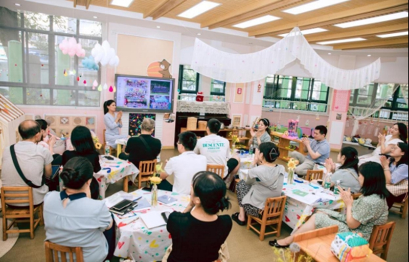 “漸進式陪伴周”家園活動。園方供圖