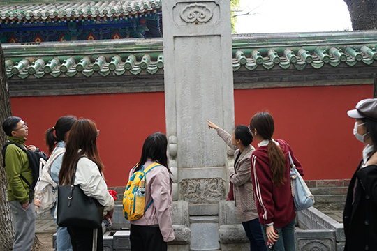 中央民族大學開展春季社會實踐活動。學校供圖