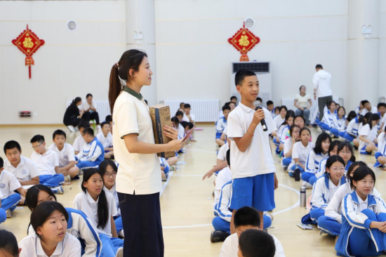 “能源報國”主題宣講活動現場。校方供圖