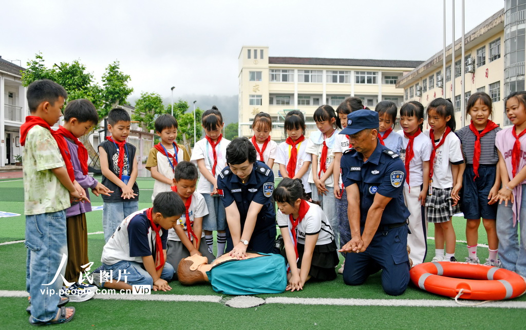 浙江仙居：防溺水安全教育進校園