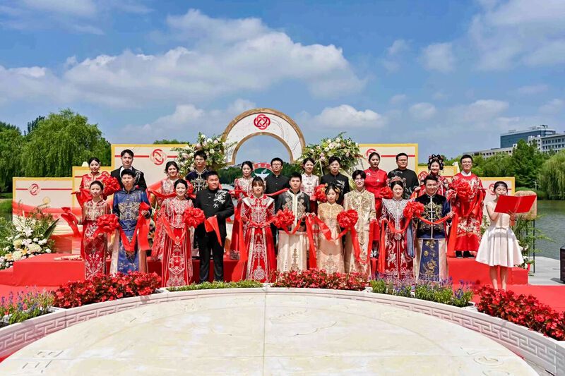 2026年北京理工大學集體婚禮現場。學校供圖