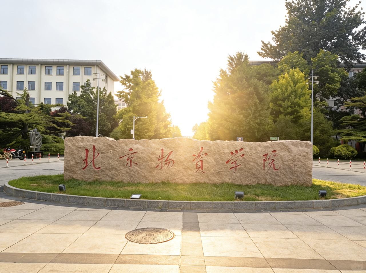 北京物資學院校訓石