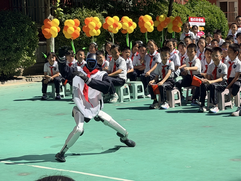 白家庄小學教育集團各校區舉辦豐富多彩的開學活動。校方供圖