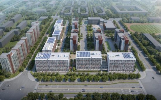 北京工商大學加強良鄉主校區建設,擬新建學生宿舍樓4座,總建筑面積6萬余平方米,建成后將解決5000余名學生的住宿需求,進一步提升渡峰時期學校承接能力,強化教育協同發展。圖為新建學生宿舍項目示意圖。