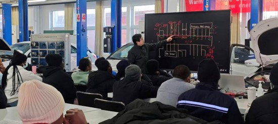 南非來華培訓項目授課現場